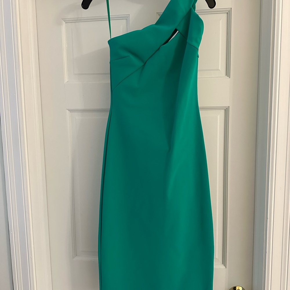 Elegant Green Women's Dress